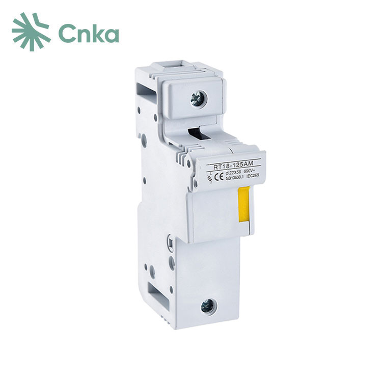 125A 22x58mm Din Rail AC biztosítéktartó
